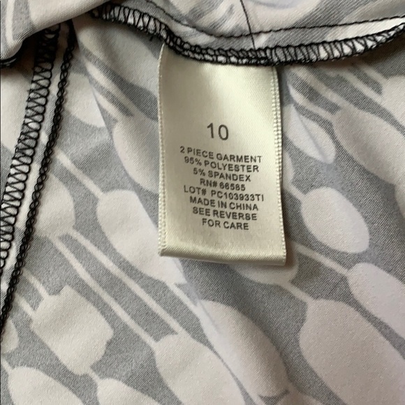 Dress Barn Size 10 Dress Fit & Flare Professional Workwear Sleeveless - Picture 9 of 9